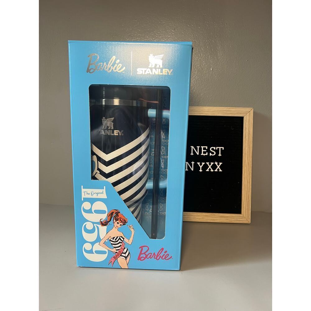 Stanley x Barbie Rockers Barbie 40oz Quencher Limited Edition Collab